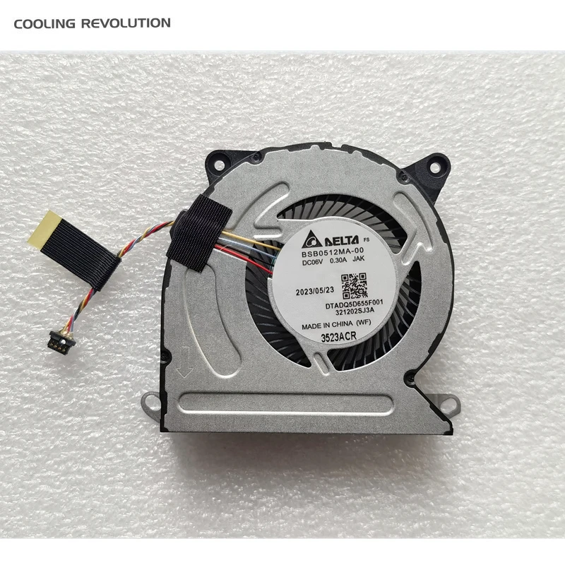 

New Original Handheld gaming device CPU Cooling Fan For Valve Steam Deck BSB0512MA-00 DC06V 0.30A JAK DTADQ5D655F001