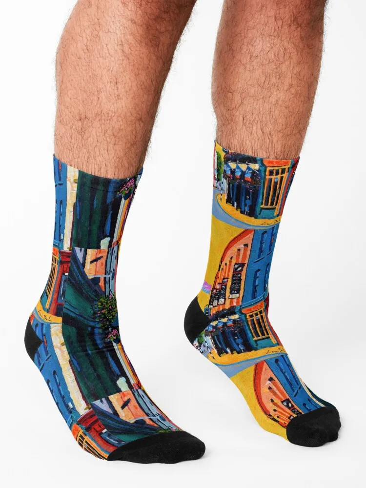 Clonakilty - Pearse St, County Cork, Ireland Socks hiking Stockings Non-slip sports stockings Socks Ladies Men's