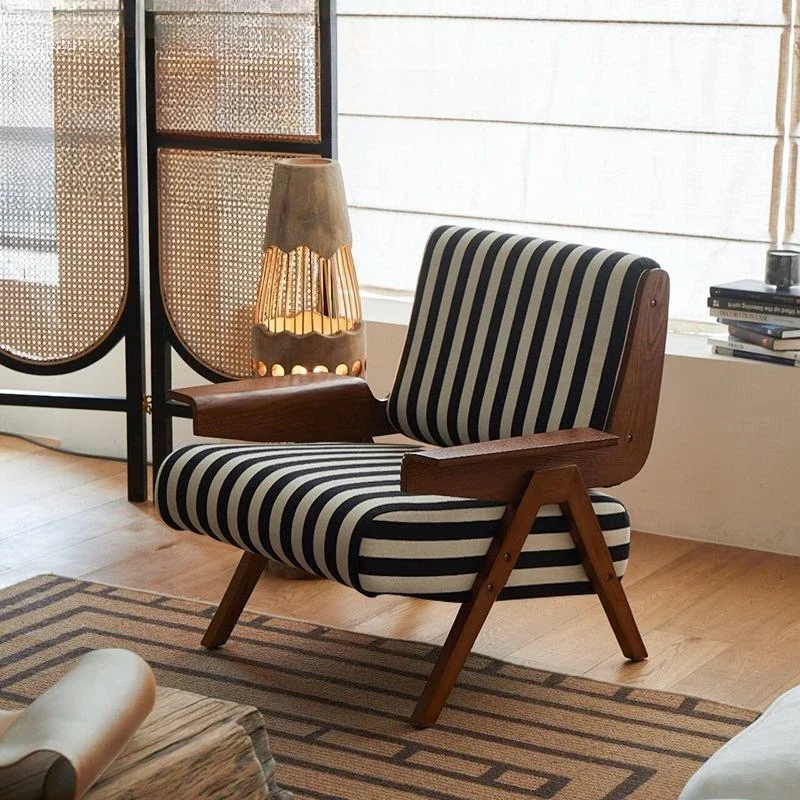 

Leisure Wooden Café Chairs Modern Living Room Homestay Ergonomic Café Chairs Courtyard Kitchen Furniture Cadeira Ls40kfy