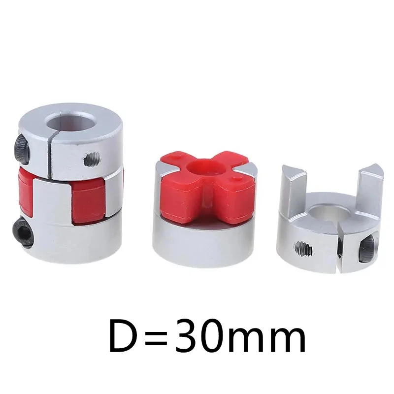 D30L40 D30L35 Coupler Aluminium Plum Flexible Shaft Coupling Motor Connector CNC Flexible Couplings 5/6/6.35/8/10/12/14/16 mm