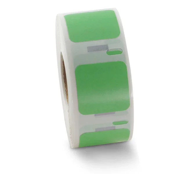 High Quality Compatible Dymo Label 30332 25x25mm Color square Labels 750 labels per roll （Not compatible Dymo 5XL / 550)