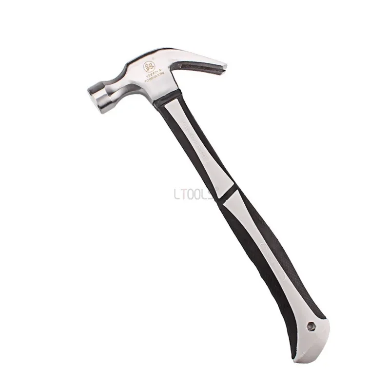 

High Carbon Steel Multifunctional Claw Hammer Woodworking Manual Tool for Lifting Nails Portable Carpentry Hand Household Hammer