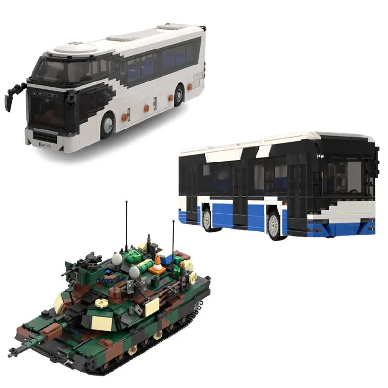 

Spot MOC-74640 178226 134913 автобус, танк и другие строительные блоки для сборки мелких частиц своими руками, образовательная игрушка, модель, подарочный набор orna
