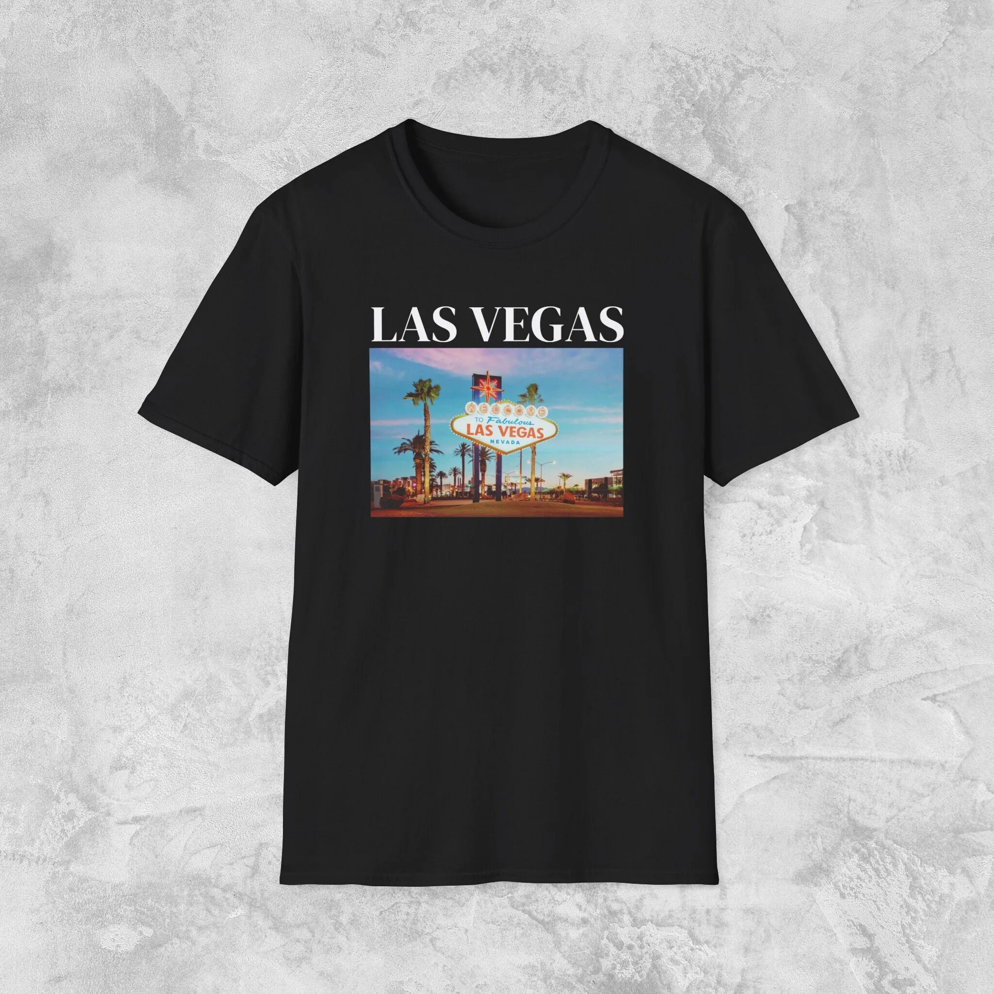 Vintage Las Vegas T Shirt Retro Nevada Print American S America Casino