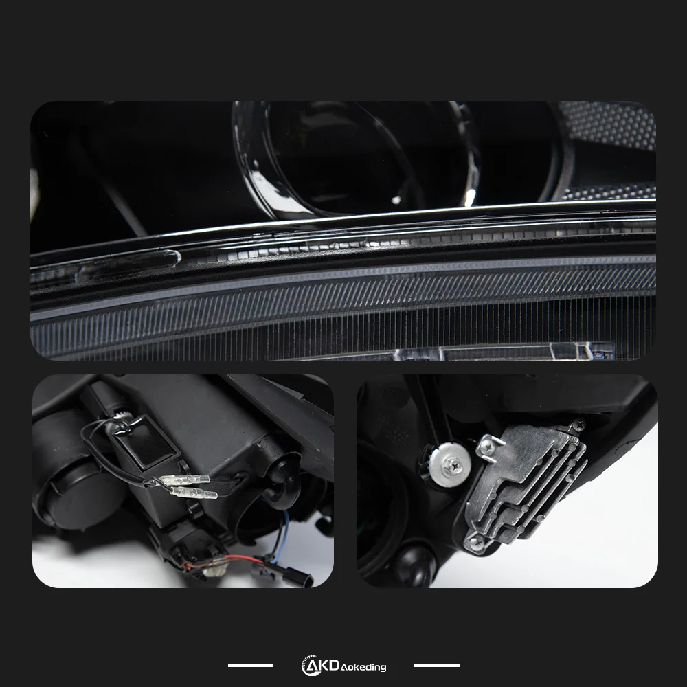 Auto Parts For Hyundai Sonata 8 Headlights 2011-2015 latest Styling LED Daytime Lights Dual Projector Car Accesorios Modified