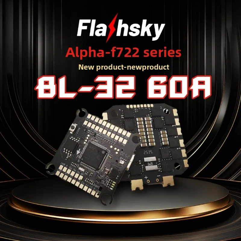 ALPHA F722 Flying Tower 3~8S 60A ESC α Coefficient Flying Tower, Crossing Machine Flying Tower 8S Flying Tower