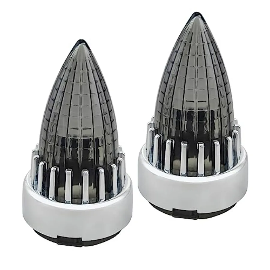 

Чехлы для линз заднего указателя поворота мотоцикла, 2 шт., 2 дюйма, замена дымчатого заднего фонаря для Harley Softail Sportster Stree