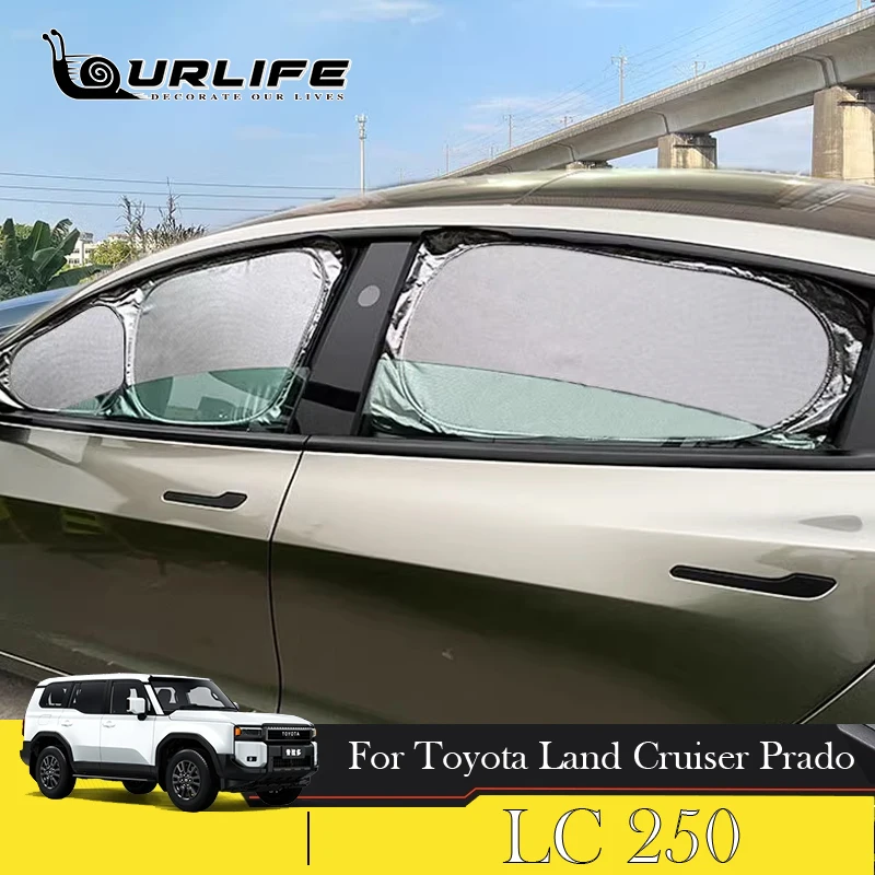 

For 2024 Toyota Land Cruiser 250 Prado LC250 2024 2025 Window Windshield Sunshade Front UV Protect Reflector Sun Shade