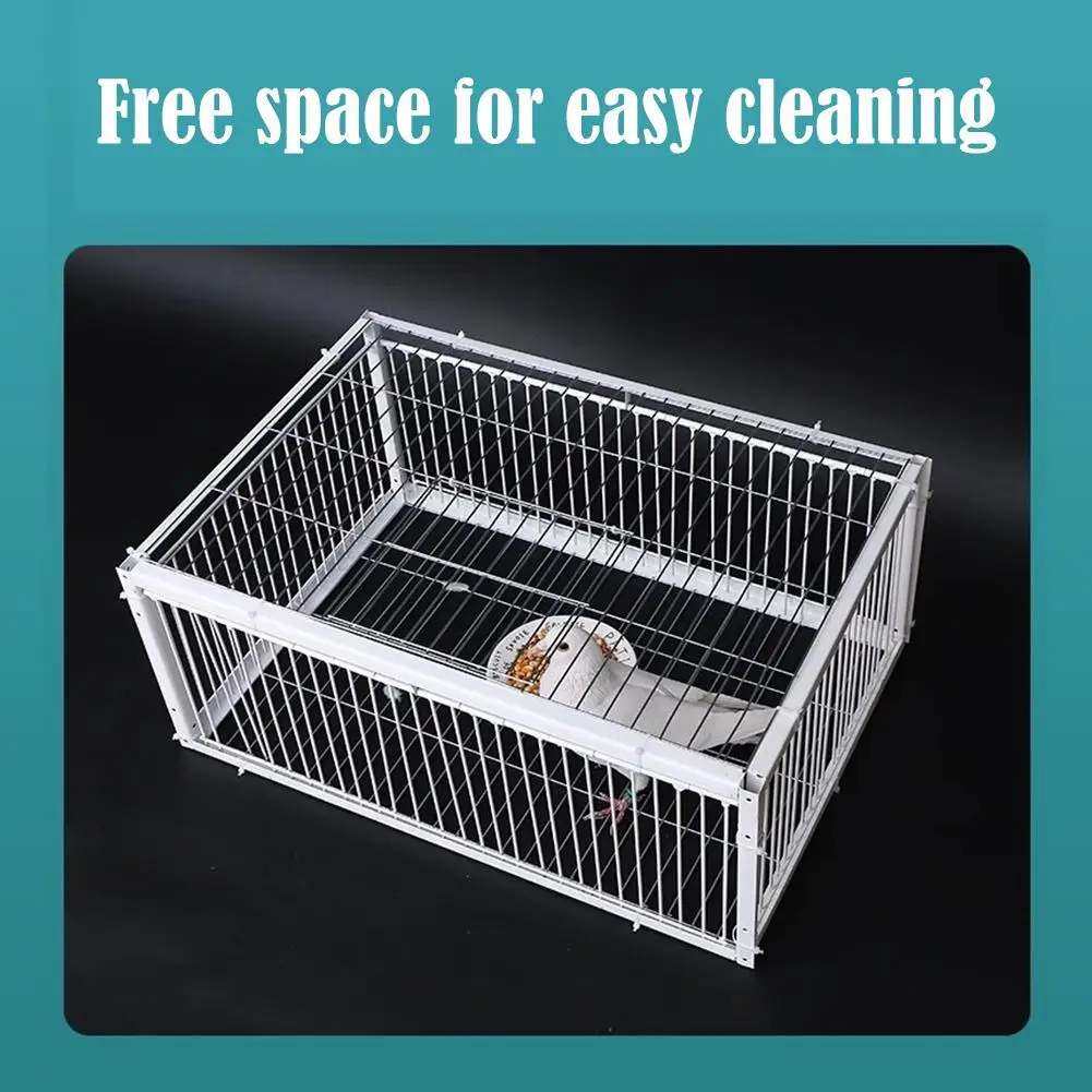 Auto Trap Bird Cage Rabbit Cage Mouse Cage Entry Only No Exit Thickened Encrypted Automatic Pigeon Collecting Portable Bird Cage