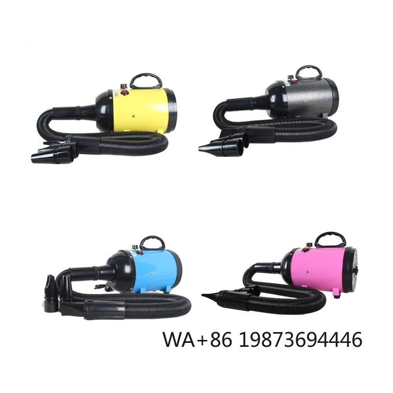 Dual-mode air cannon dryer kit, car wash air blower with multiple nozzles and telescopic hose for fast vehicle drying work