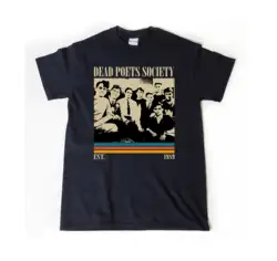 Dead Poets Society T Shirt Movie Vintage Midcentury Retro Minimalist