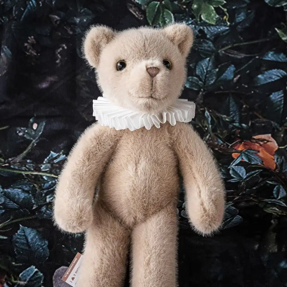 Conejo de peluche de orejas largas, Animal relleno, decoración del hogar, muñeco de oso relleno, abrazo bonito con bufanda, conejo de peluche, juguete para niños