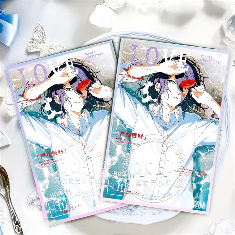 Carte de Cosplay pour homme, tronçonneuse de film animé Reze Arc Reze, marque-page en papier coloré, cartes acryliques simple face, accessoire d'ornement de collection