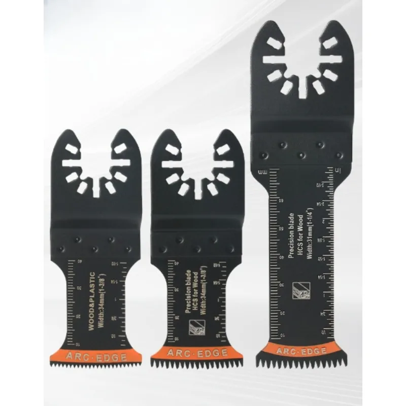 Sharp Wear Resistant Cutter Blade Tool 10Pcs High Carbon Steel Bi-Metal Multitool Blades For Japanese Oscillating Saw Blades