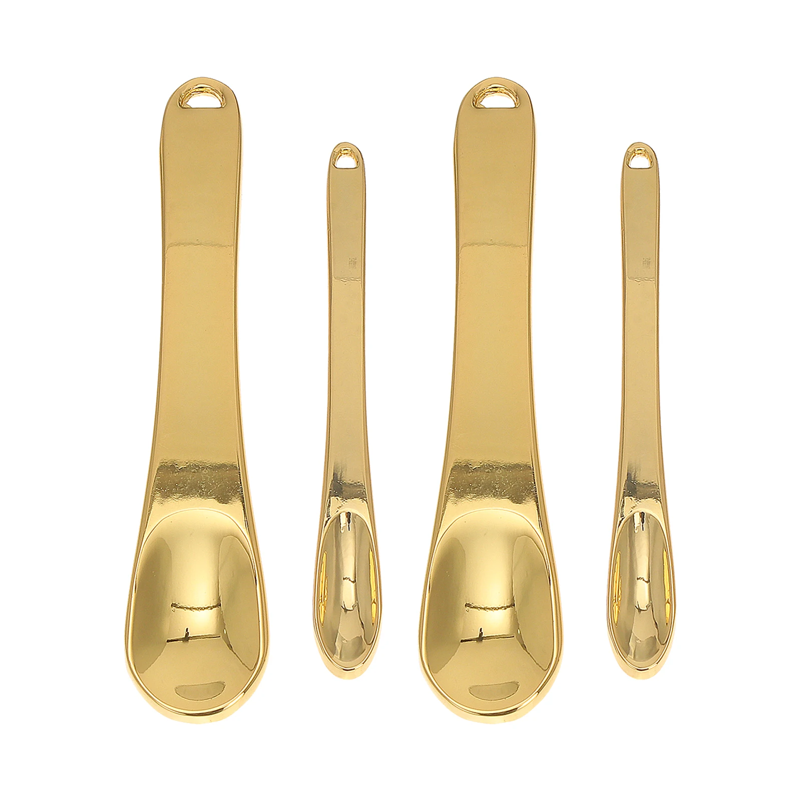 4Pcs Augen Creme Scoop Poliert Auge Massage Stick für Make-Up Gesichts Maske Werkzeug Schönheit Pflege Schönheit Make-Up Stick