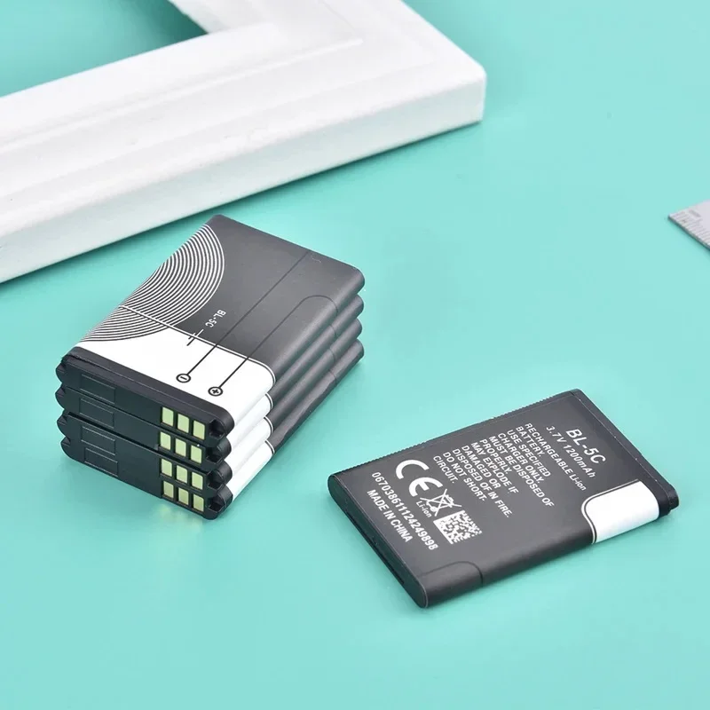 1200mAh Phone Battery BL-5C акамулятор For Broadcast radio / Nokia 1100 1110 1200 1280 1600 2600 2700 3100 5130 6230 6230i N70
