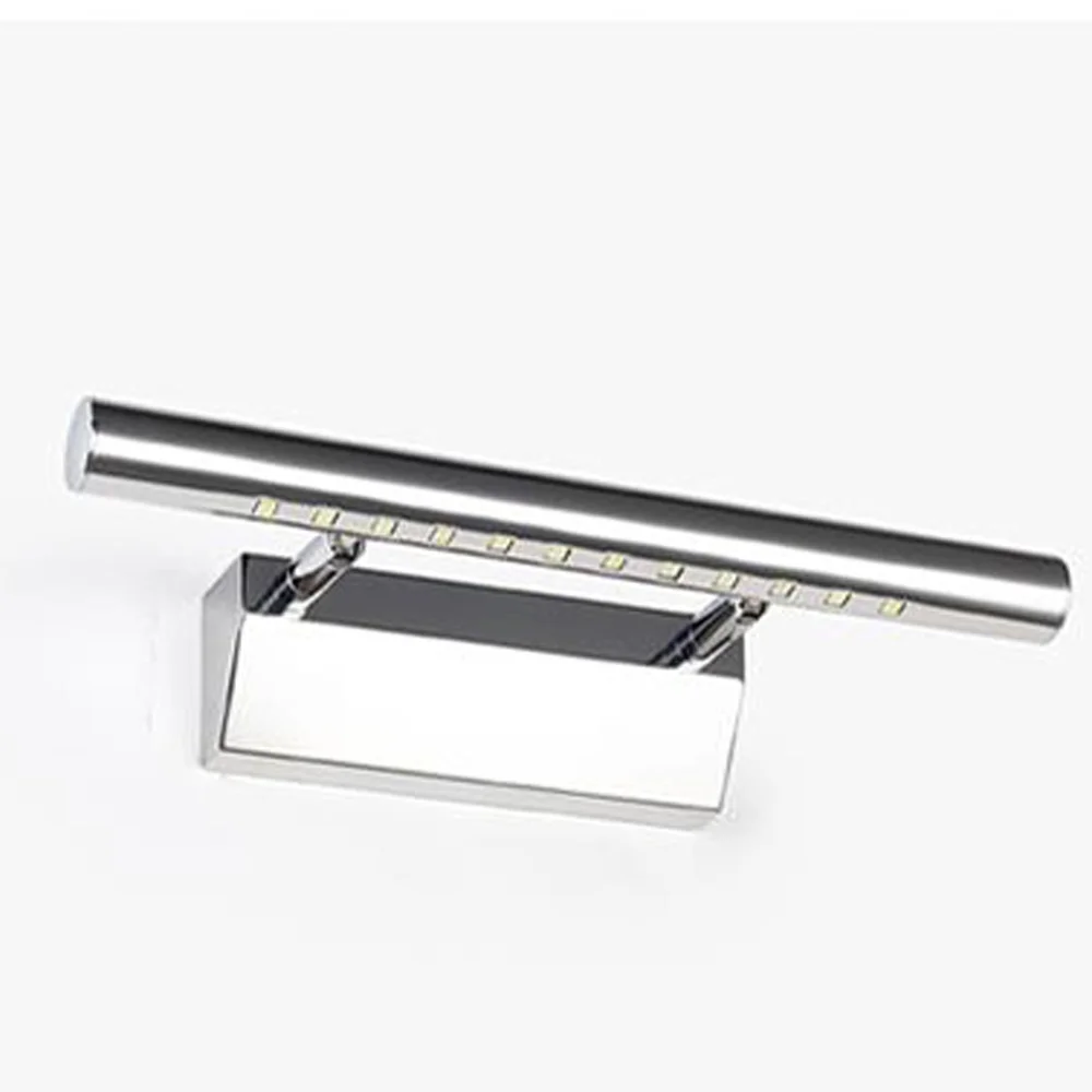 Waterproof LED Bathroom Vanity Lighting Fixture Modern Bath Mirror Light Bar 3w 5w 7w Stainless steel Wall Sconce Bathroom Lamp