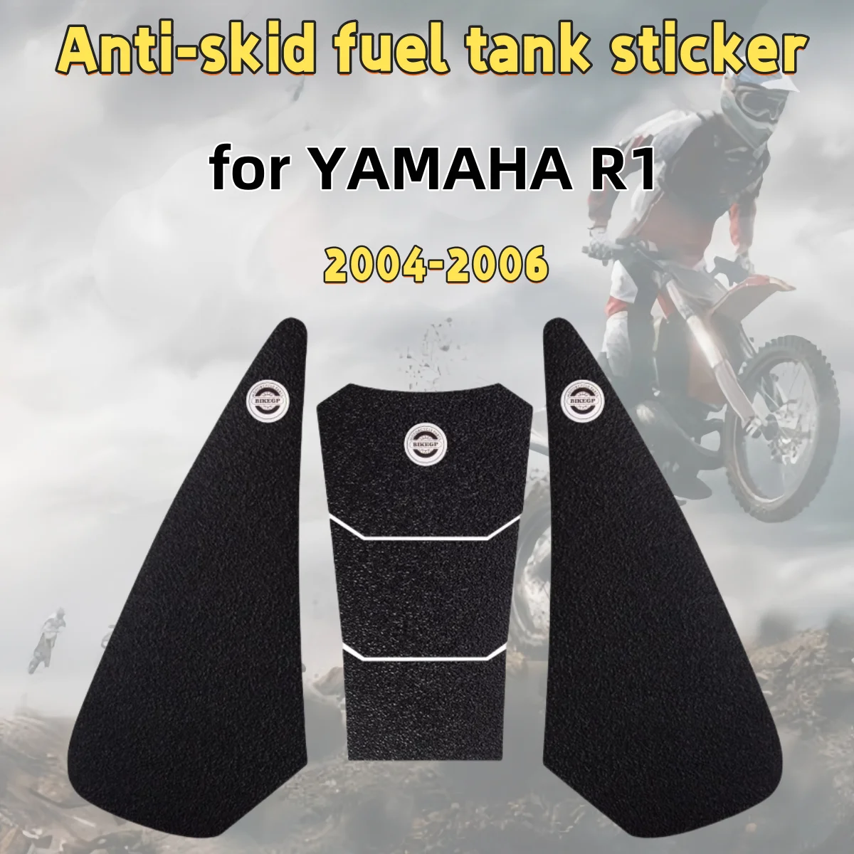 

for YAMAHA R1 2004-2006 motorcycle fuel tank sticker fishbone sticker anti-slip protection side sticker car sticker