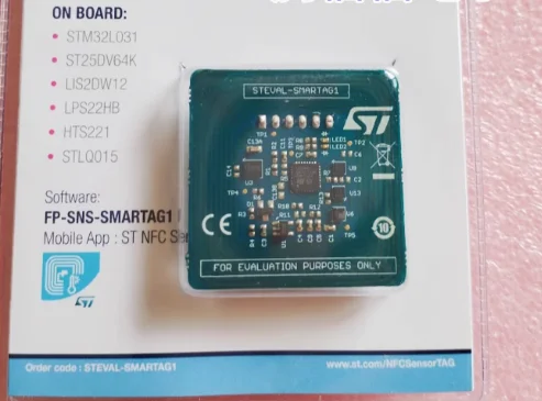 For STEVAL-SMARTAG1 evaluation board, NFC dynamic label sensor node, ST25DV64K NFC