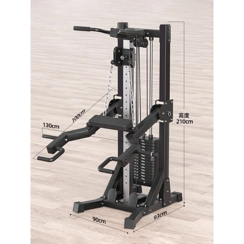 

Fitness household equipment unilateral flying bird multi-functional comprehensive trainer rowing machine h