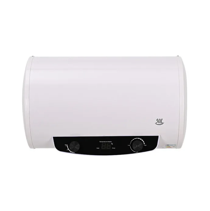 Vertical Electric Water Heater for Household Bath 40/50/60/80L Storage Plastic Housing