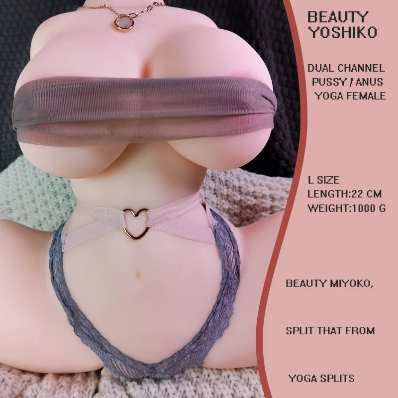 HESEKS Half Body Real Pussy Silicone Sex Doll Ass Breast With Lifelike Vagina Male Masturbator Butt Anal Adult Sex Toys For Men