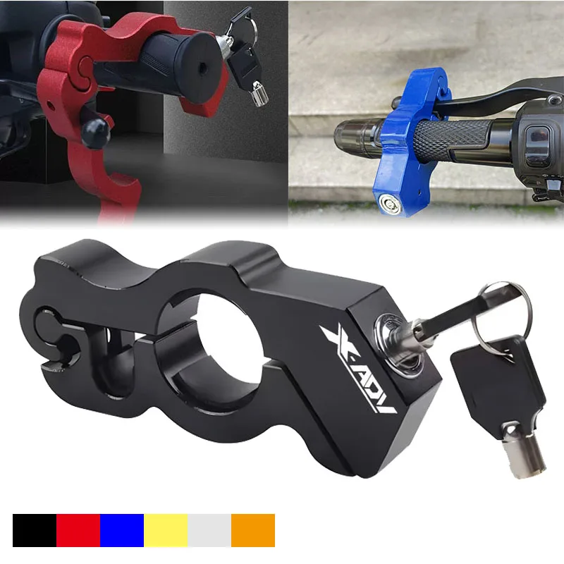 Motorcycle Handlebar Scooter ATV Brake Clutch Security Safety Theft Protection Lock For X-ADV 750 XADV