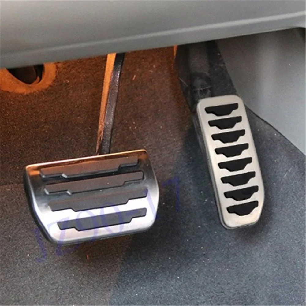 Car Gas Pedals Brake Pedal Fit For Land Rover Freelander 2 LR2 2008-2014 Accessories Foot Rest Pedal Pad Cover Car Styling