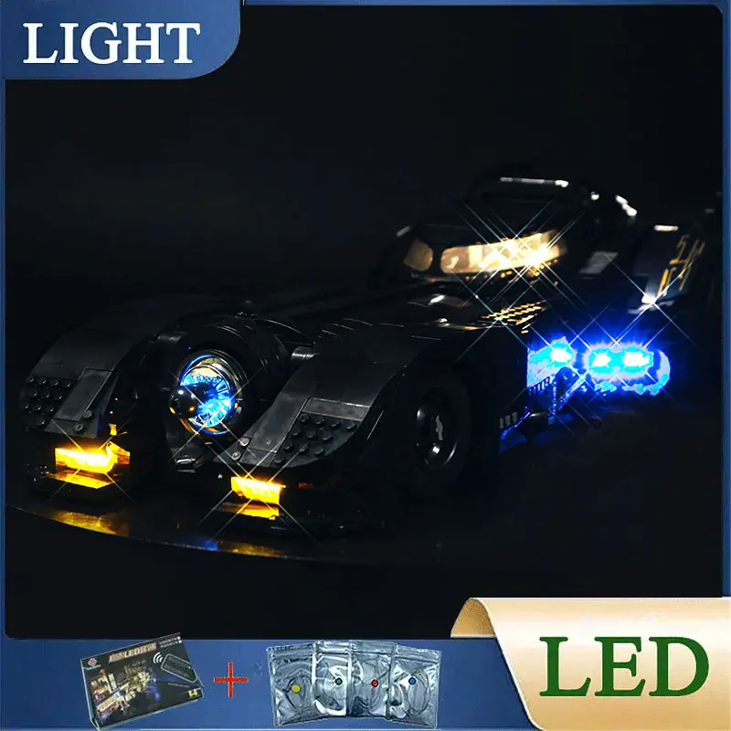 Kit luce LED Premium fai-da-te per Lego 76139 (solo luce LED, senza modello di blocchi) Illumina le tue creazioni