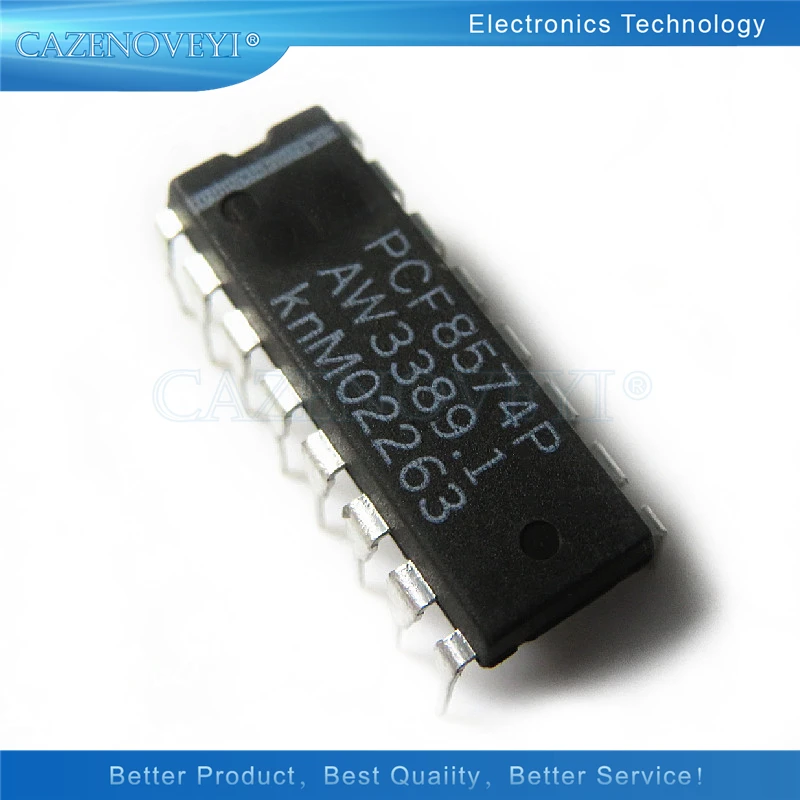 5pcs/lot PCF8574P PCF8574AP PCF8574 DIP-16 In Stock