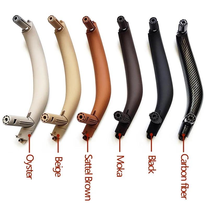 Left Right Single Car Inner Door Handle Pull Trim Cover For BMW X5 X6 F15 F16 2014-2018 Interior ABS LHD RHD