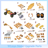 Wltoys 144001 144002 144010 124007 124008 124016 124017 124018 124019  Front and Rear Suspension Arm Set RC Car Spare Parts