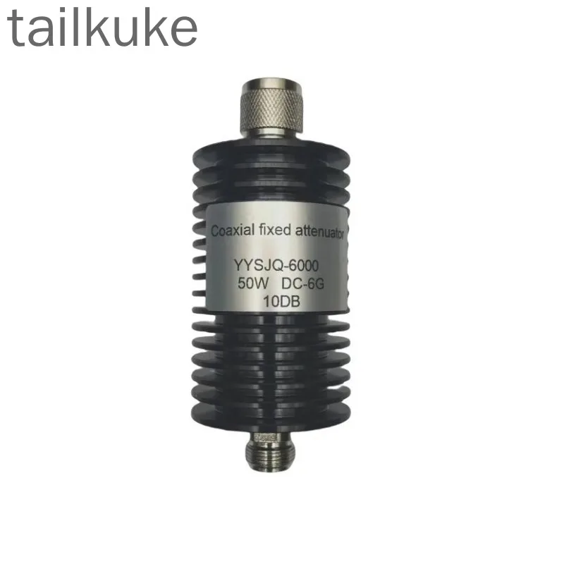 0-6G Coaxial Fixed Attenuator RF Attenuator NK-NJ RF Test 50W RF Debugging