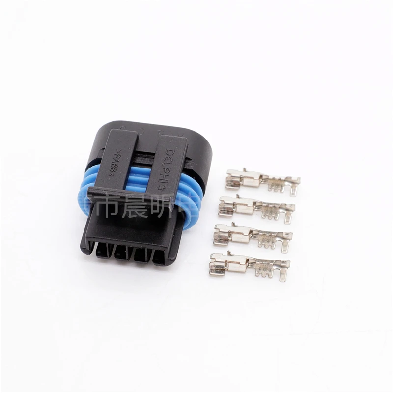 4-polige Möglichkeit für Delphi-Buchse, Ansaugdrucksensor-Anschlussstecker, 1,2 l, D4F, Auto-Sauerstoffsensor, O2-Anschlüsse 12162190