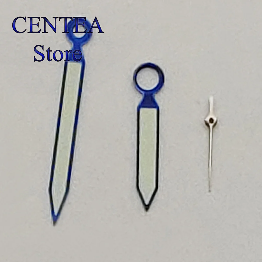 RICHUS 그린 야광 블루 시계 핸드 핏, ETA 6497 6498 갈매기 ST36 무브먼트