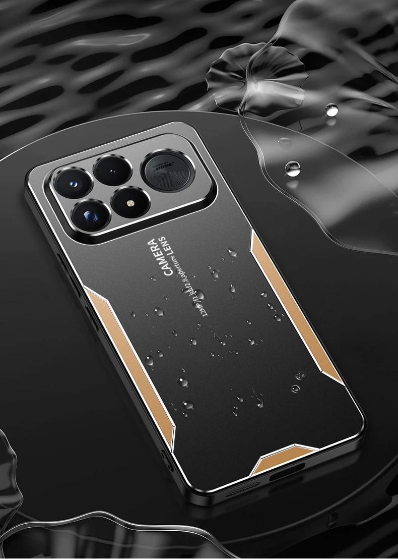 Für Redmi K100 Pro Max: Metallhülle aus Aluminium, schützt die Kameralinse, verhindert Fingerabdrücke, Metall- und TPU-Kombination, für Redmi K100 Pro Max. – Detail 8