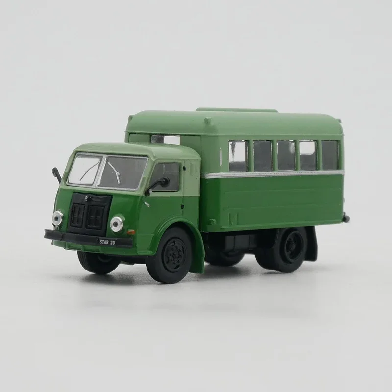 

Diecast IXO 1:72 Scale Ist Star 20 Stonka Polish Star Bus Alloy Car Model Collectible Toy Gift Souvenir Display