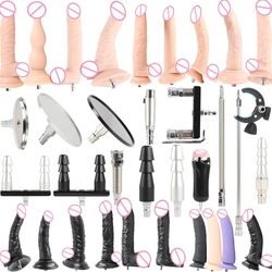 FREDORCH 27 Types Noiseless Premium Sex machine Attachment VAC-U-Lock Dildos Suction Cup Sex Love machine for woman Sex products