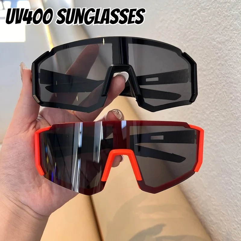 

Men's Fashion Outdoor Riding Sunglasses Outdoor UV400 Sunglasses Skiing Mountaineering Riding Windproof Goggles Running Glasses