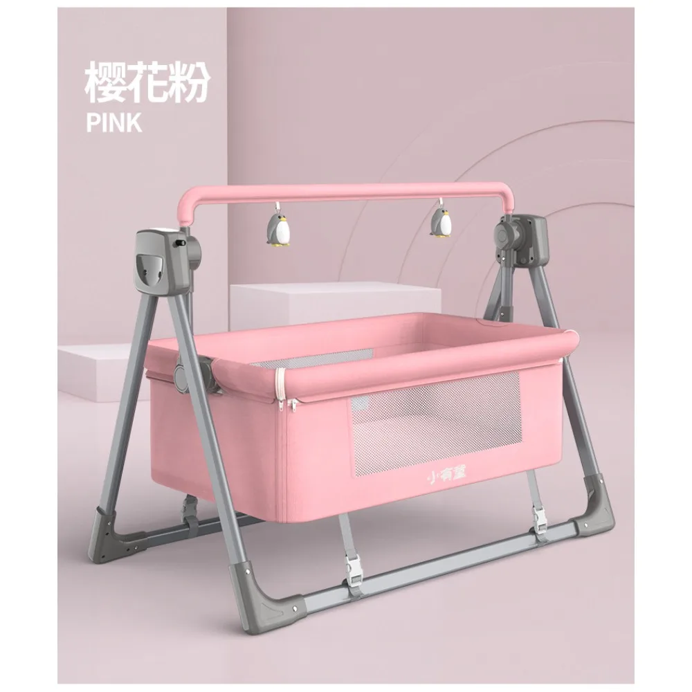 Baby Multi functional Electric Cradle Swinging Bed Rocking Chair Newborn Intelligent Soothing Device Baby Soothing Tool