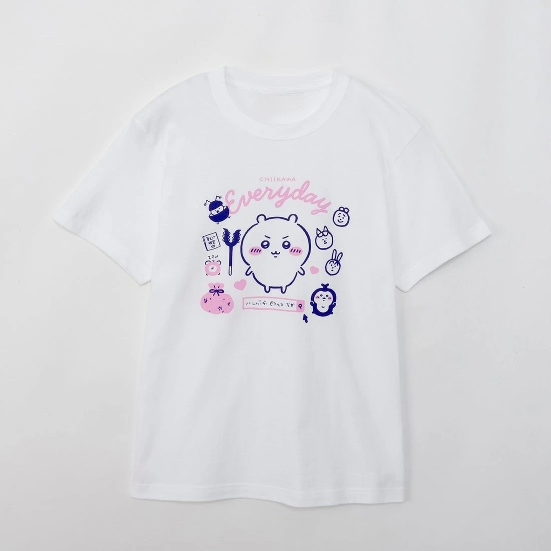 Kawaii Chiikawa 2026 Anime Movie Graphic Tee Unisex Loose Cotton The Secret of Mermaid Island Casual Streetwear T-shirt