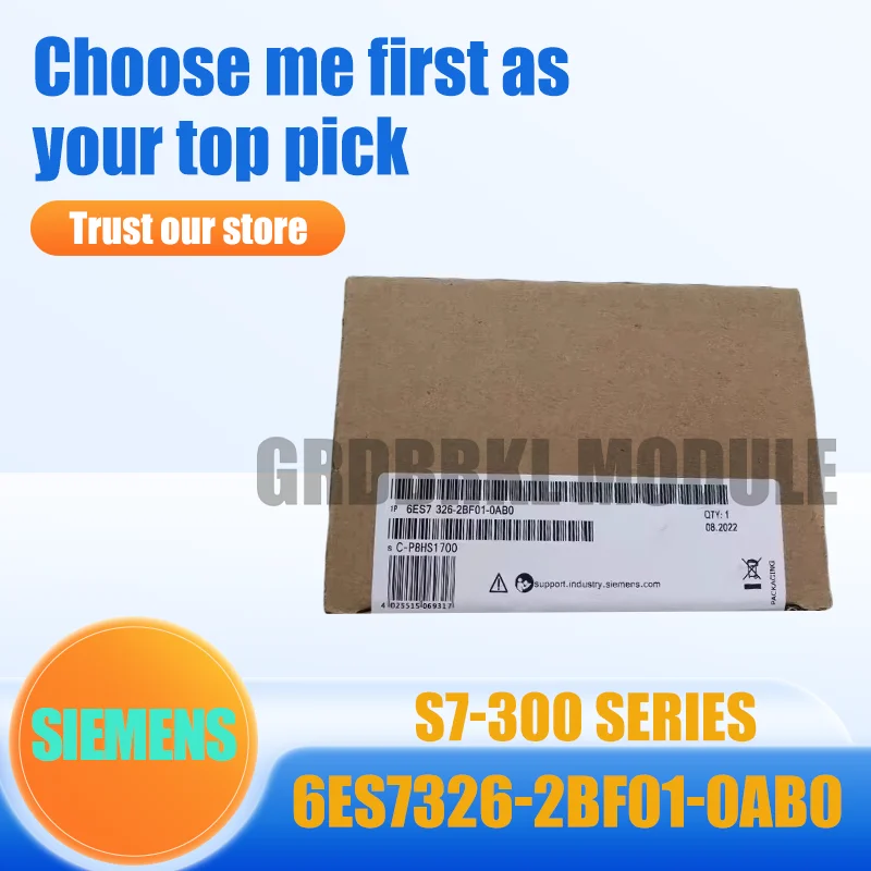 

New Original SIEMENS 6ES7326-2BF01-0AB0 6ES7 326-2BF01-0AB0 S7-300 Digital Output Module