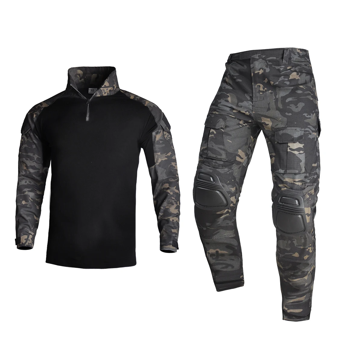 combinaison-tactique-camouflage-airsoft-ripstop-combinaison-multi-poches-pantalon-de-chasse-chemises-d'entrainement-pour-hommes-ensembles-de-vetements-de-paintball-airsoft