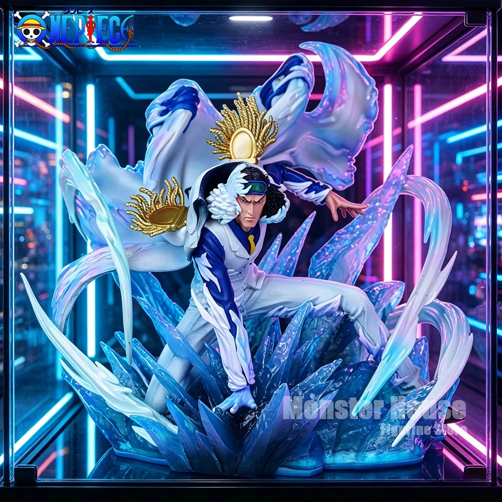 Фигурка аниме ONE PIECE Кузан Аокиджи, 25,5 см/10,04 дюйма, ПВХ статуэтка, настольное украшение, коллекционная модель, и