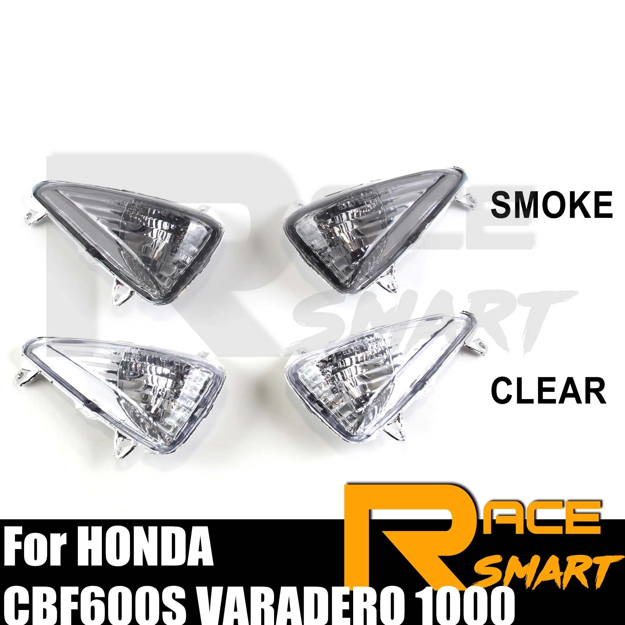 1 Pair Motorcycle Front Turn Signal Light Lens Cover Case For HONDA CBF600S VARADERO 1000 CBF-600S CBF 600S All Year 2002 2003