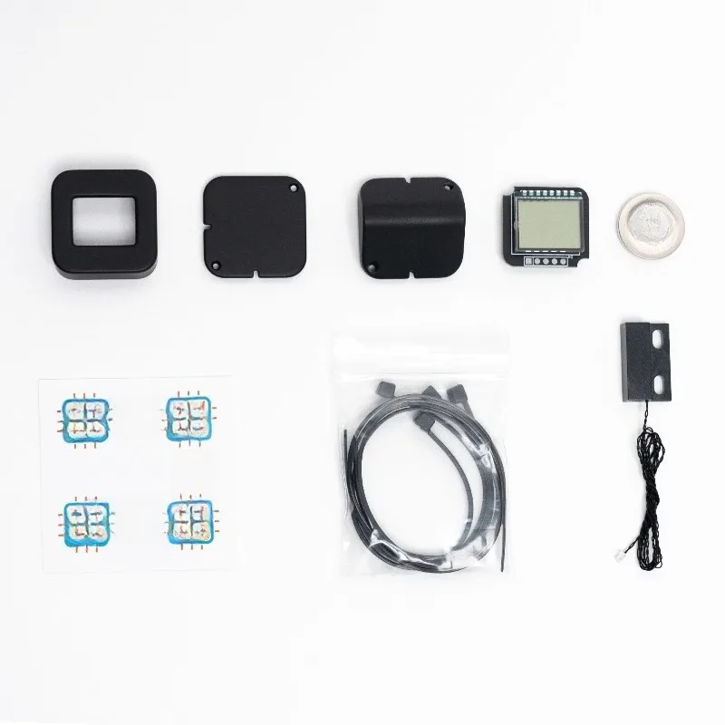 Durable commercial home coffee machine timer non-destructive installation magnetic field sensing