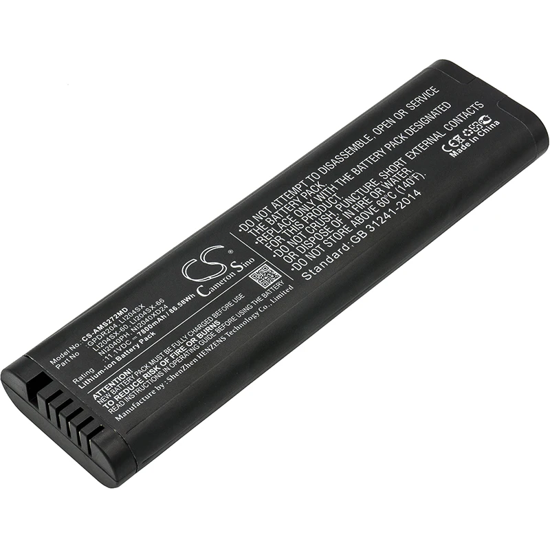 Cameron Sino 7800mAh Patient Monitor battery for Anritsu S331E,S361E,S332E,S362E,S412E, For Spacelabs Qube 91390 Patient Monitor