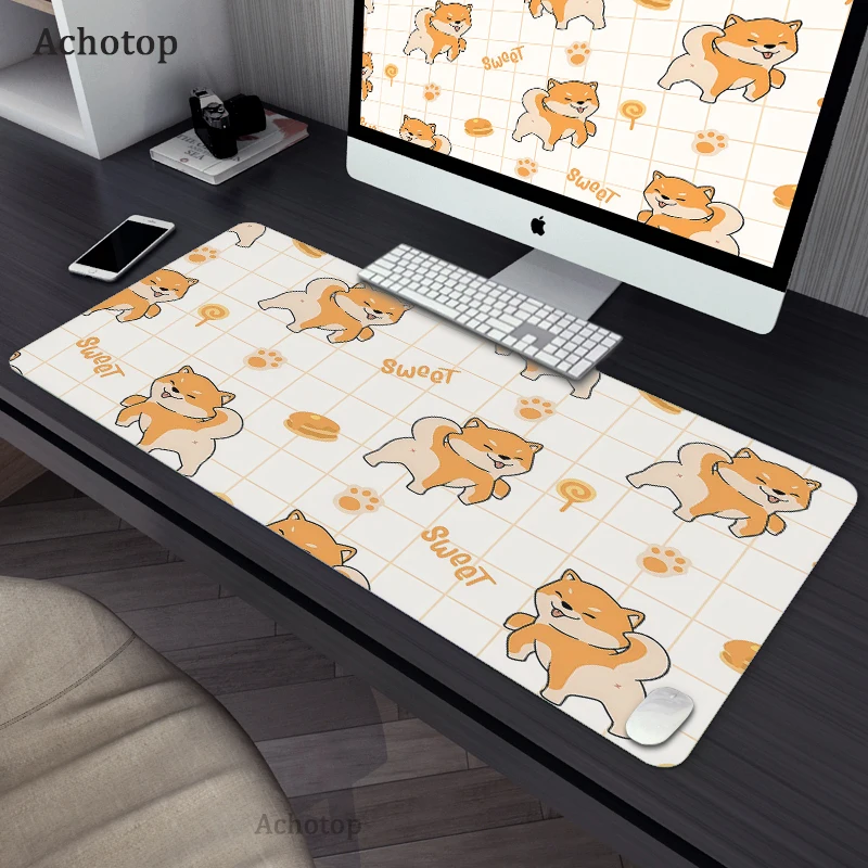 

Pc Gamer Large Cartoon Mouse Pad Gaming Anti-slip Mousepad XXXL Large Rubber Desk Mat Keyboard Pads Speed Mouse Mat 900x400mm