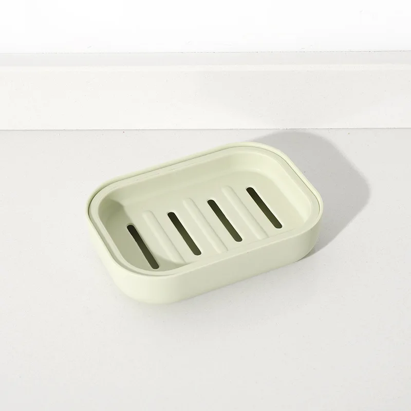 New Bathroom Dish Plate Case Home Shower Travel Hiking Holder Container Soap Box Plastic Soap Box Dispenser Soap Rack