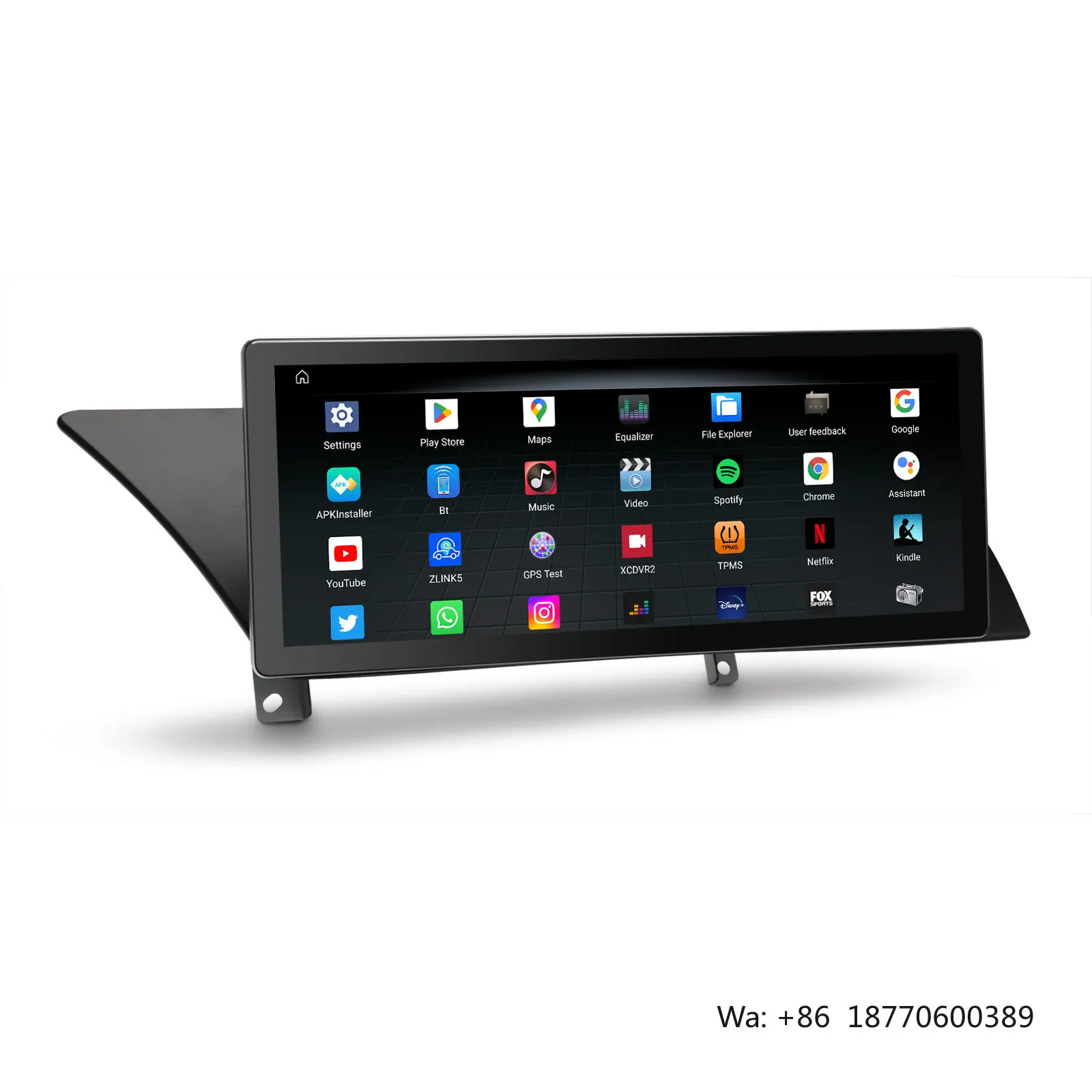 Erisin ES3974AL 10.25inch Android 14.0 IPS DSP DAB GPS Car Multimedia Player Split Screen 1-Year Audi A4 S4 RS4 Left-Hand